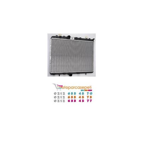 508 RADYATÖR 1330F5-S8 1.4-1.6HDİ MOTOR 2010-2016 MODEL 380X557X27 VALEO MARKA ORJİNAL