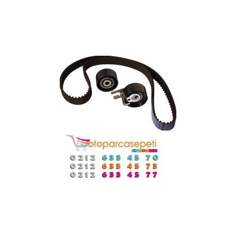 MAZDA 2 TRİGER SET TAKIM GATES MARKA ORJİNAL 137X25 DİŞ 1.6HDİ 0831V4-P1 2008-2016