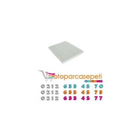BİPPER POLEN FİLİTRESİ 55702456-6808622- 1.3-1.4 HDİ MOTOR 2008-2014 SARDES
