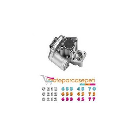 C4 EGR VALFİ 1618LC-1685740-AV6Q9D475AB-8200327004-1.6 MOTOR 2008-2016 HELLA MARKA
