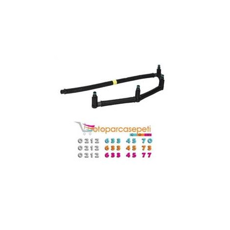 FİESTA ENJEKTÖR GERİ DÖNÜŞ HORTUMU 1574Q5 1.6 HDİ 2004-2010