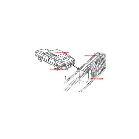 AUDİ A6 ARKA STOP REFLEKTÖRÜ KOMPLE 1994-1998