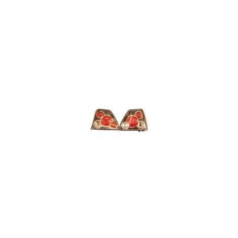 CITROEN SAXO- 00/03 MODİFİYE STOP LAMBASI SAG/SOL SET 2 PARÇA SİYAH/KIRMIZI