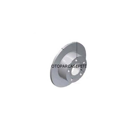 Passat  Arka Fren Diski 2000-2005 ALZ MOTOR